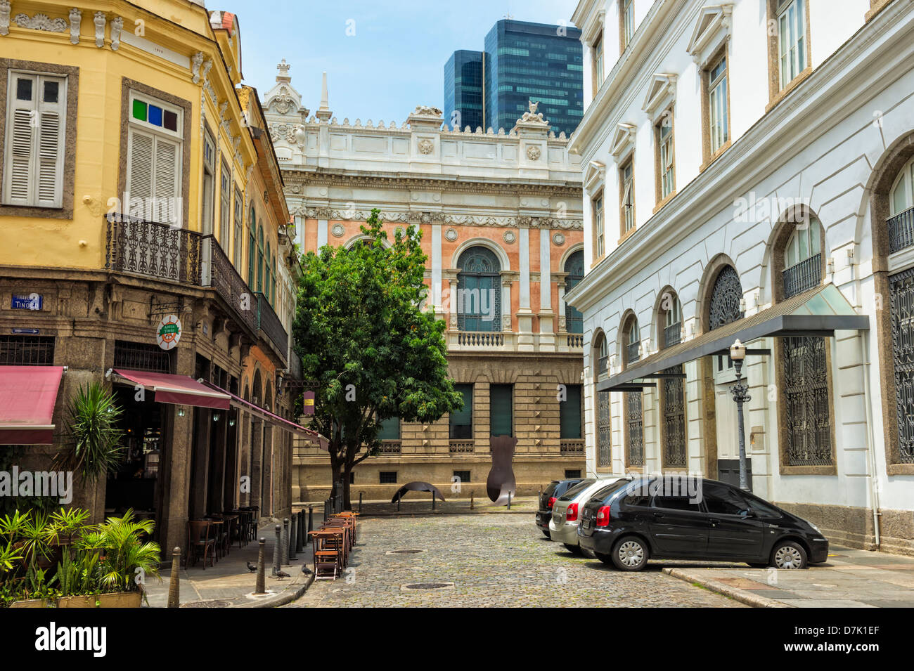 Rua do Mercado, Market street, Praça XV, Rio de Janeiro, Brazil Stock ...