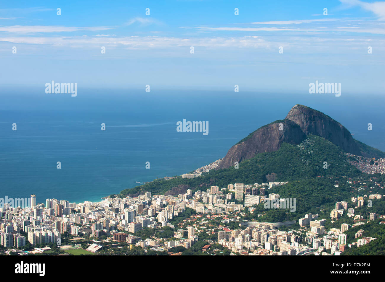 Dois Irmaos Hill, Rio de Janeiro, Brazil Stock Photo