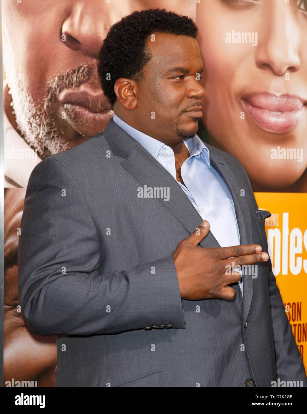 Los Angeles, California, USA. 8th May 2013. Craig Robinson at arrivals for PEEPLES Premiere, Arclight Hollywood, Los Angeles, CA May 8, 2013. Photo By: Emiley Schweich/Everett Collection/Alamy Live News Stock Photo