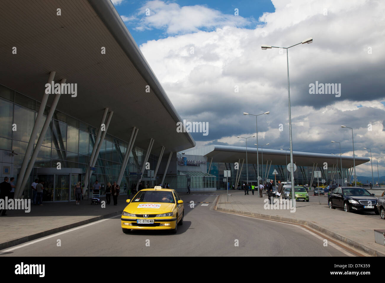Bulgaria, Europe, Sofia, International Airport, Terminal 2. Stock Photo