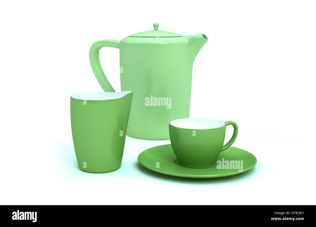 Ceramic Coffee/Tea Pot Stock Photo Alamy