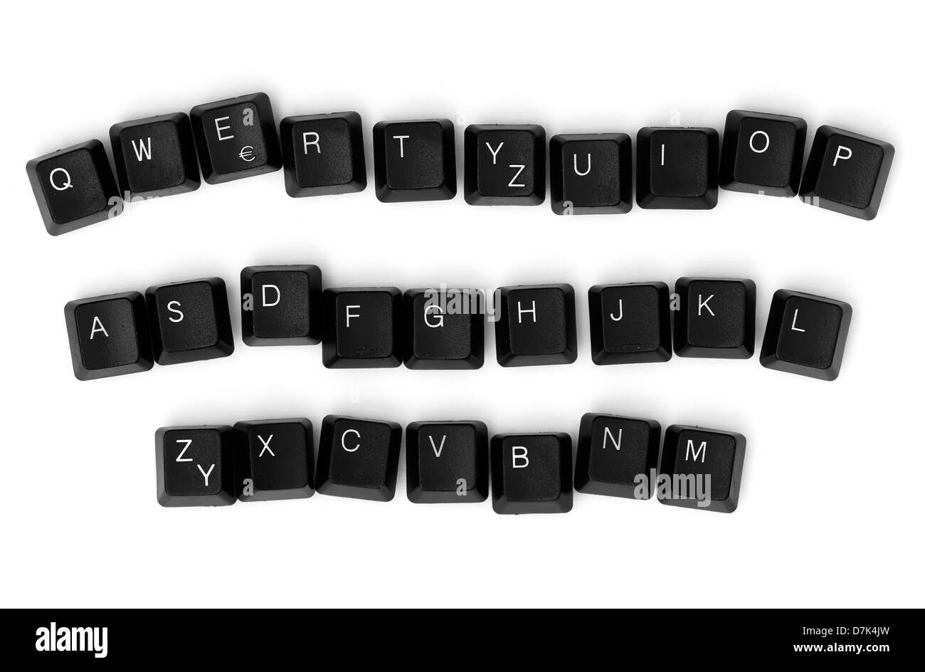 Keys key keyboard abc code black hires stock photography and images