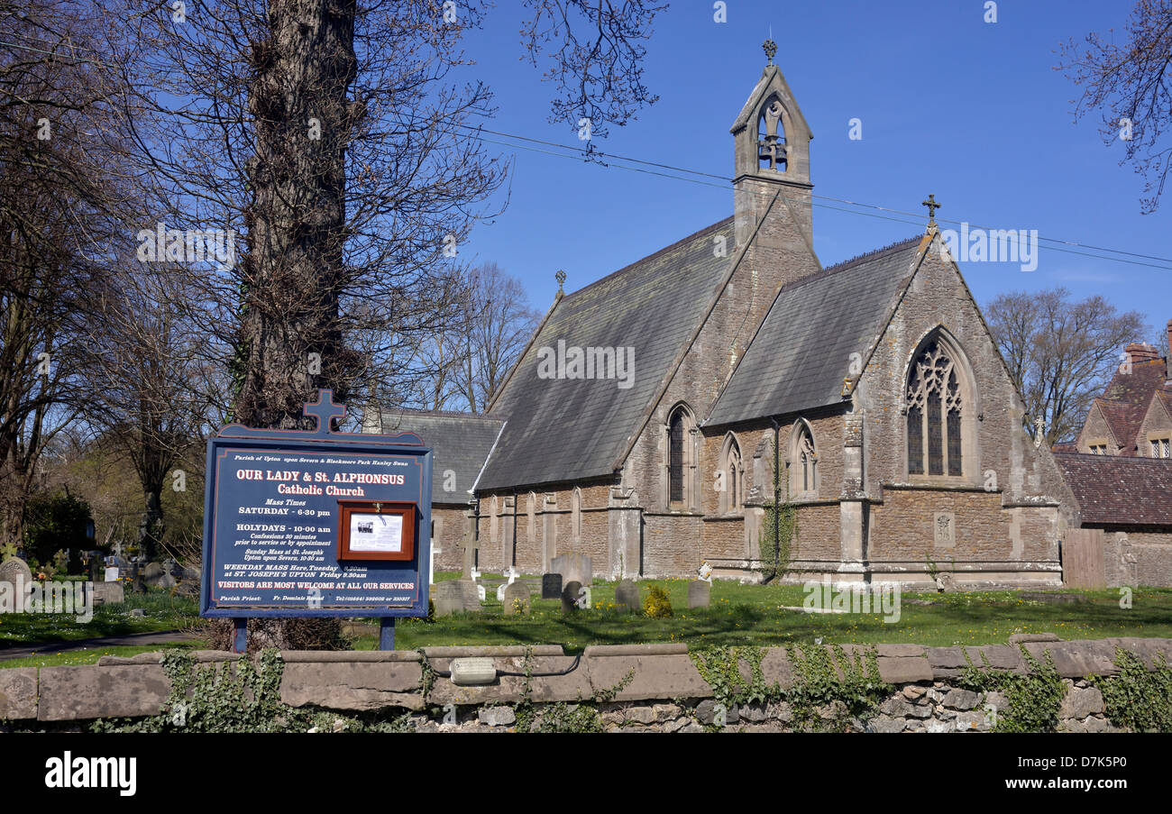 Our Lady and St Alphonsus Catholic Church, Hanley Swan Worcestershire