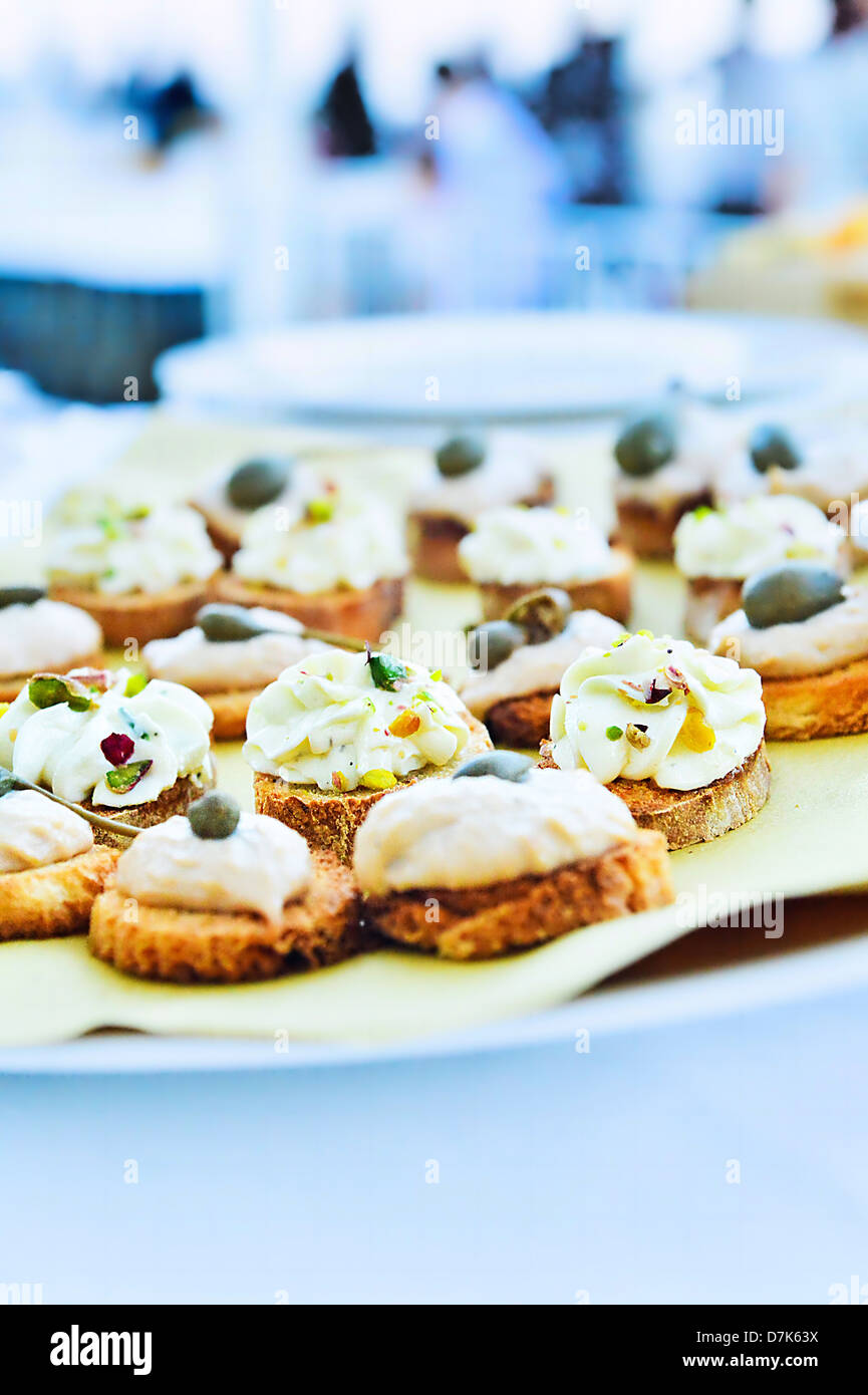 Canape finger food hi-res stock photography and images - Alamy