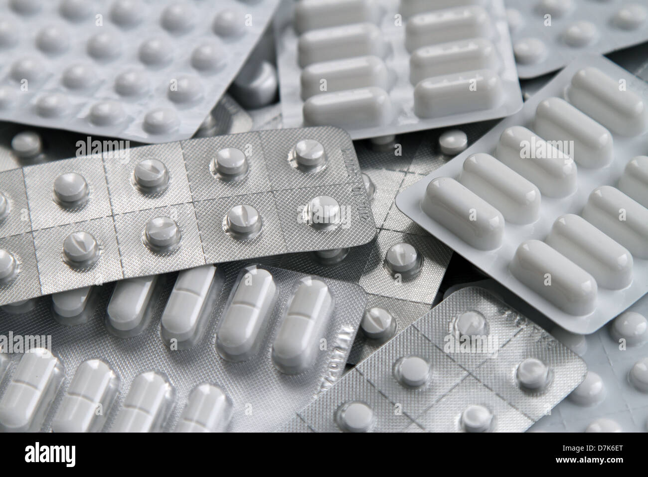 Berlin, Germany, tablets in blister packs Stock Photo - Alamy