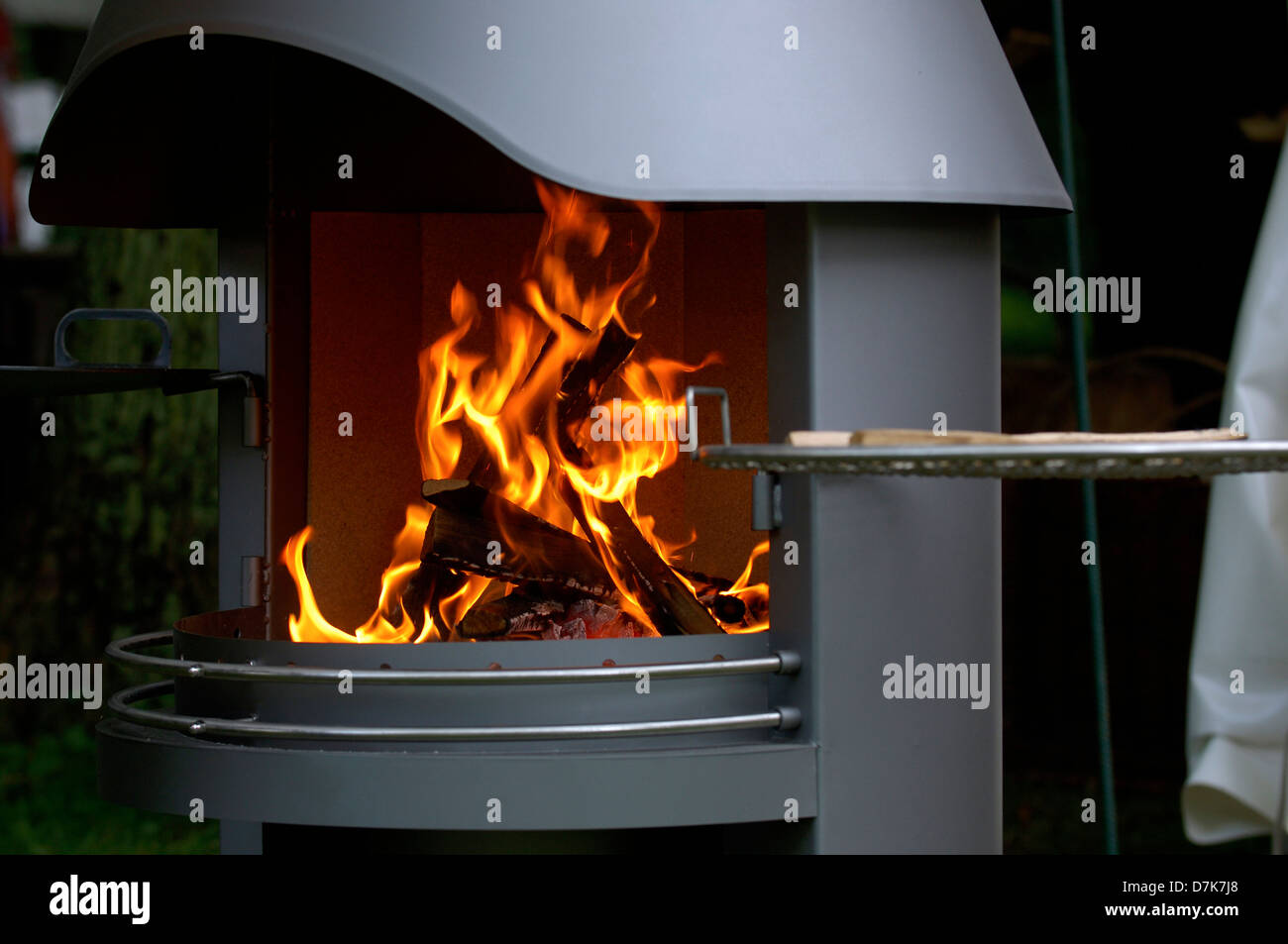 Fireplace, garden oven, fireplace, garden grill Stock Photo