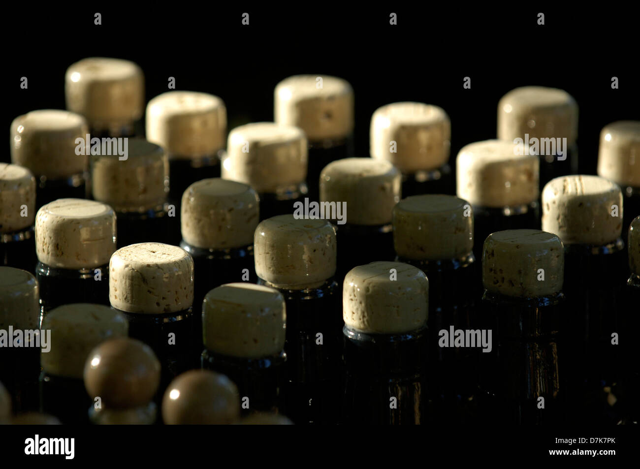 bottle corks Stock Photo