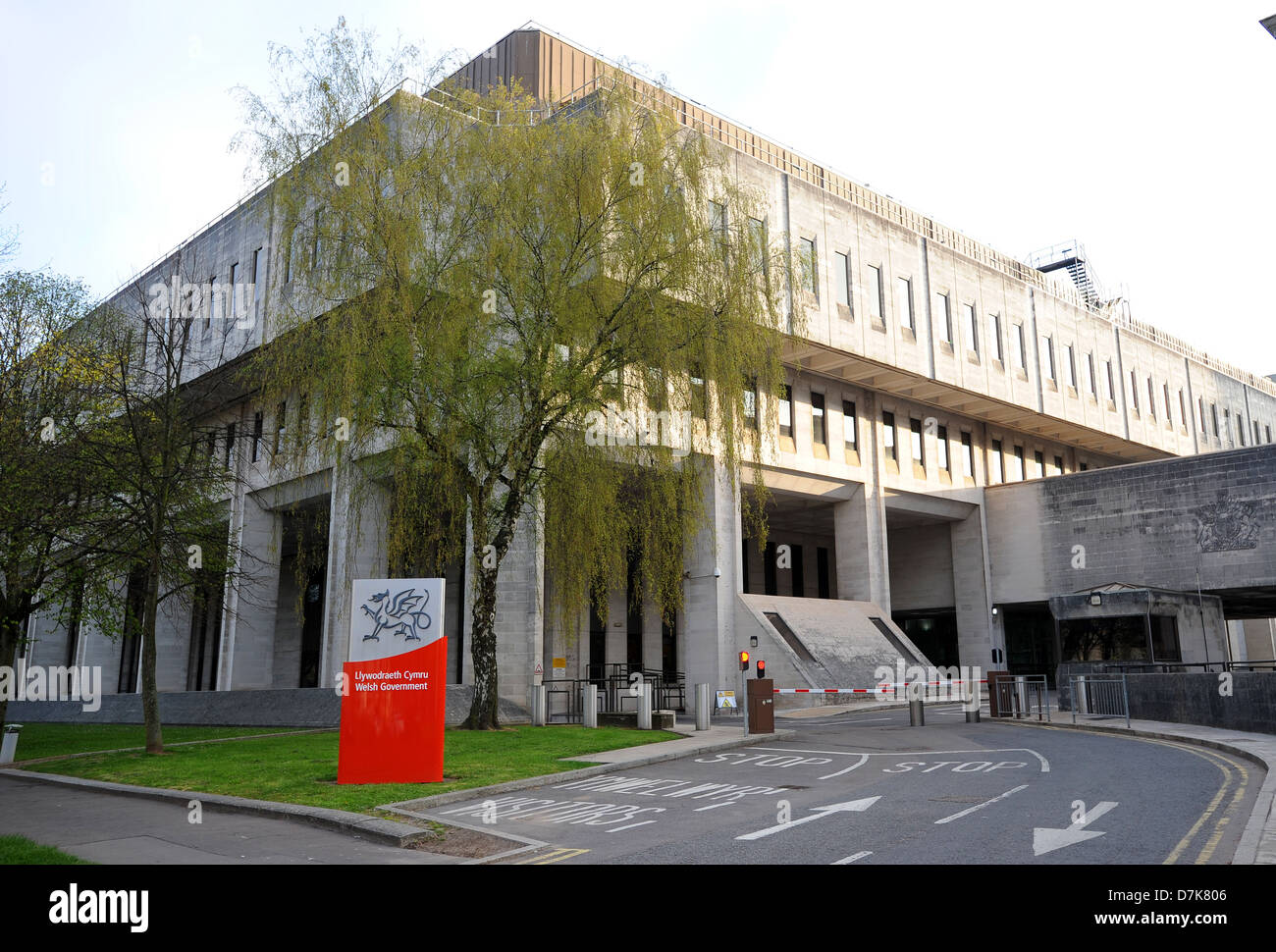 Welsh Government offices on Cathays Terrace, Cardiff Stock Photo Alamy