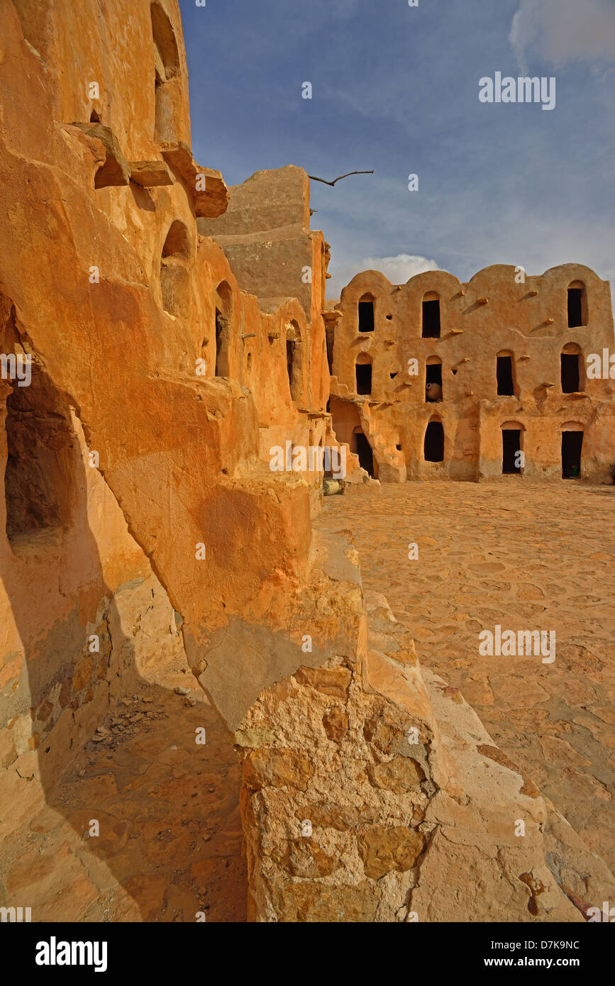 Ksar Ouled Soltane, Tataouine Province, Tunesia. Stock Photo