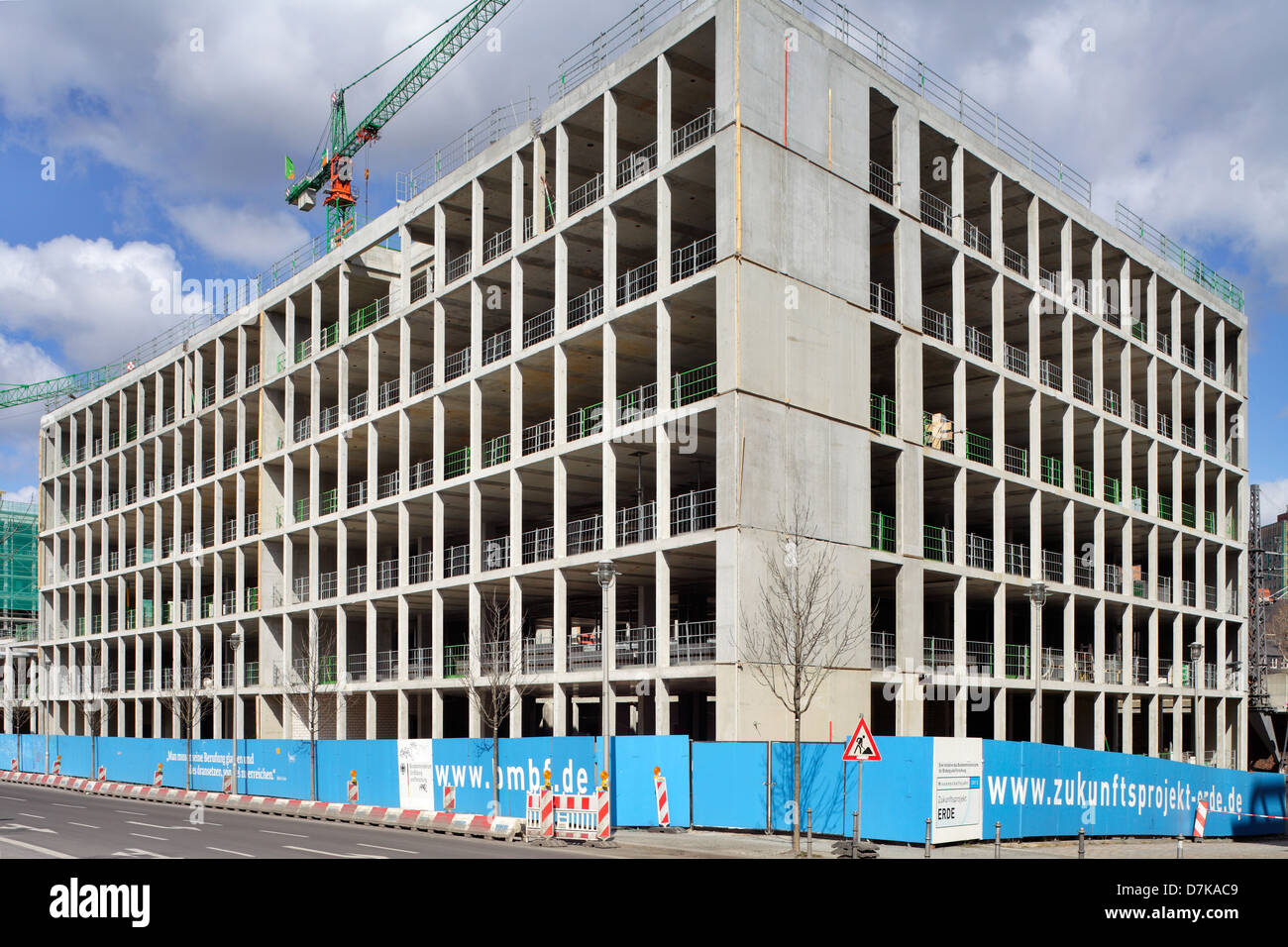 Berlin, Germany, for a shell Buerogebaeude on Kapelleufer Stock Photo ...