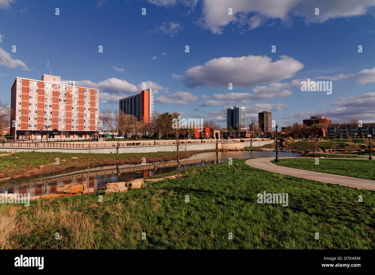 New Apartment buildings in Urbana, IL Stock Photo Alamy