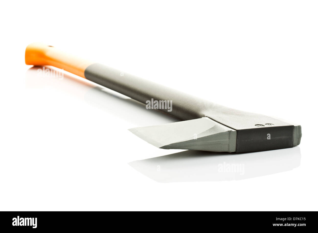 Axe on white background Stock Photo - Alamy