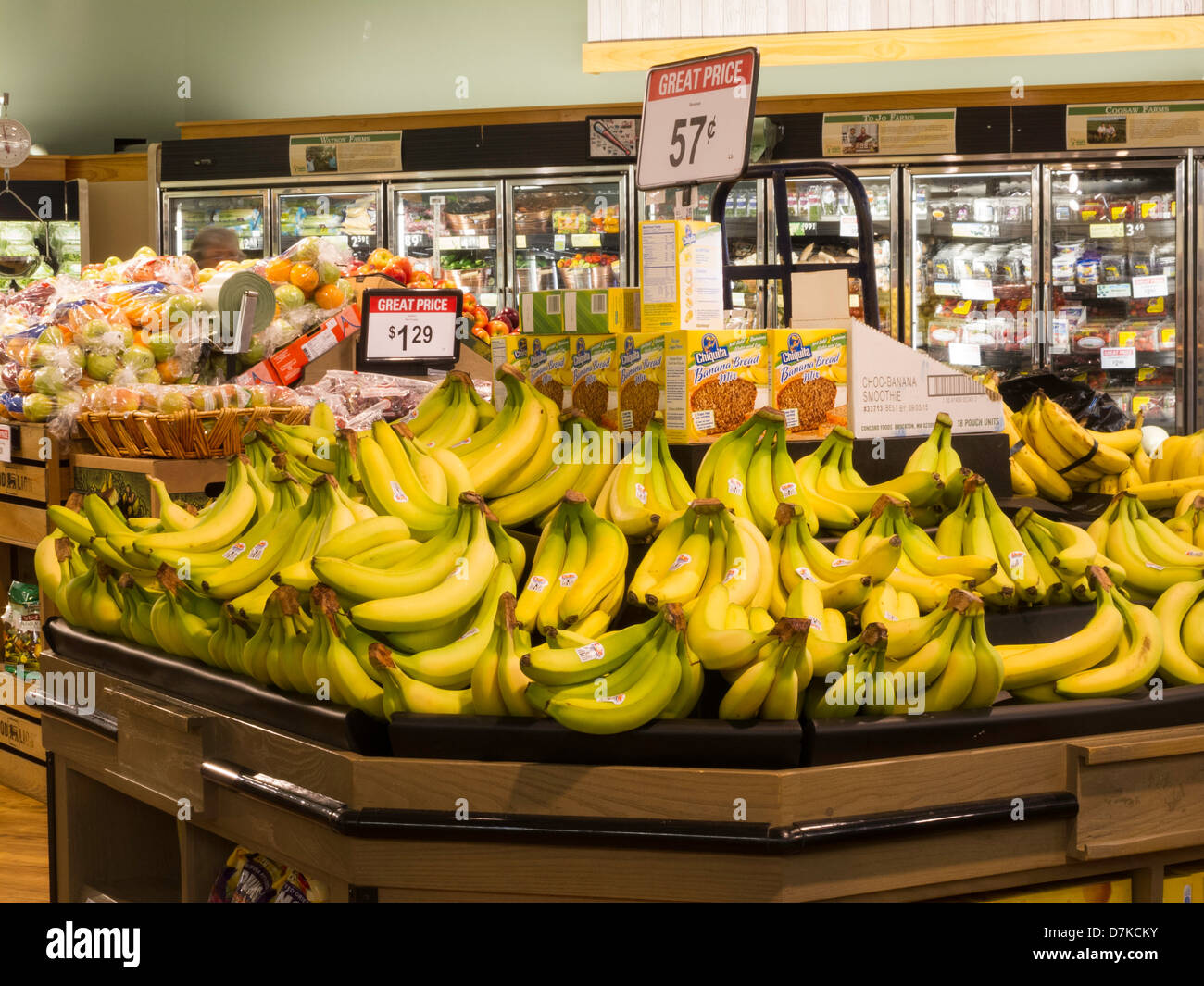 Supermarché PA / bananes