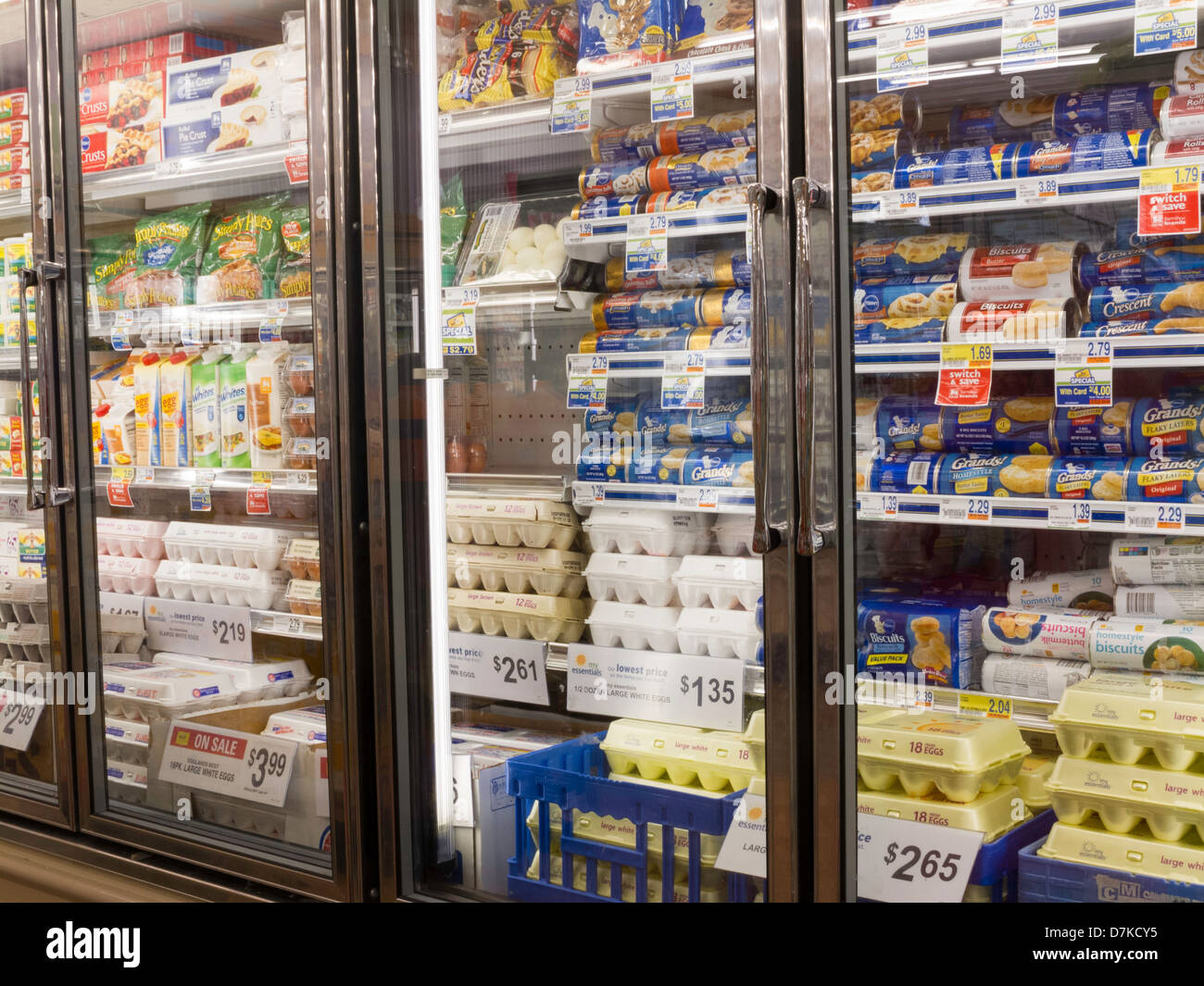 Food Lion Grocery Store in South Carolina, USA Stock Photo