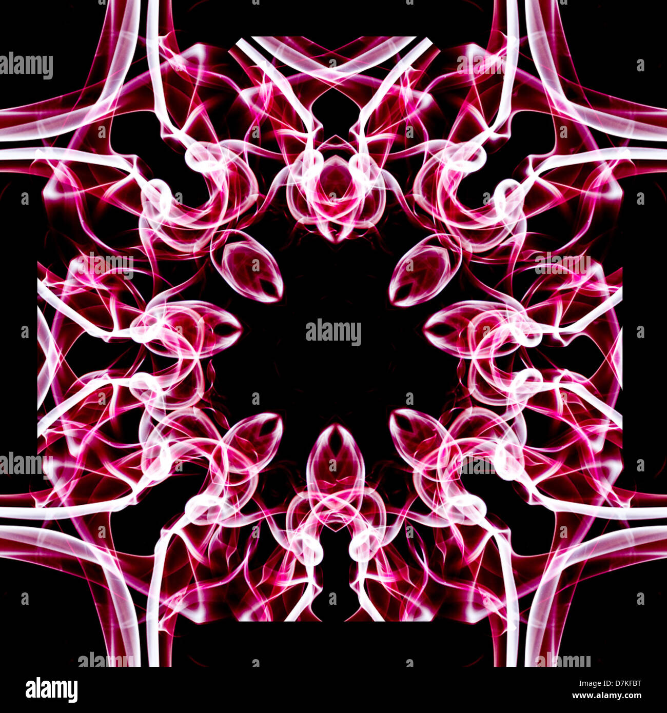 Symmetry symmetrical fractals hi-res stock photography and images