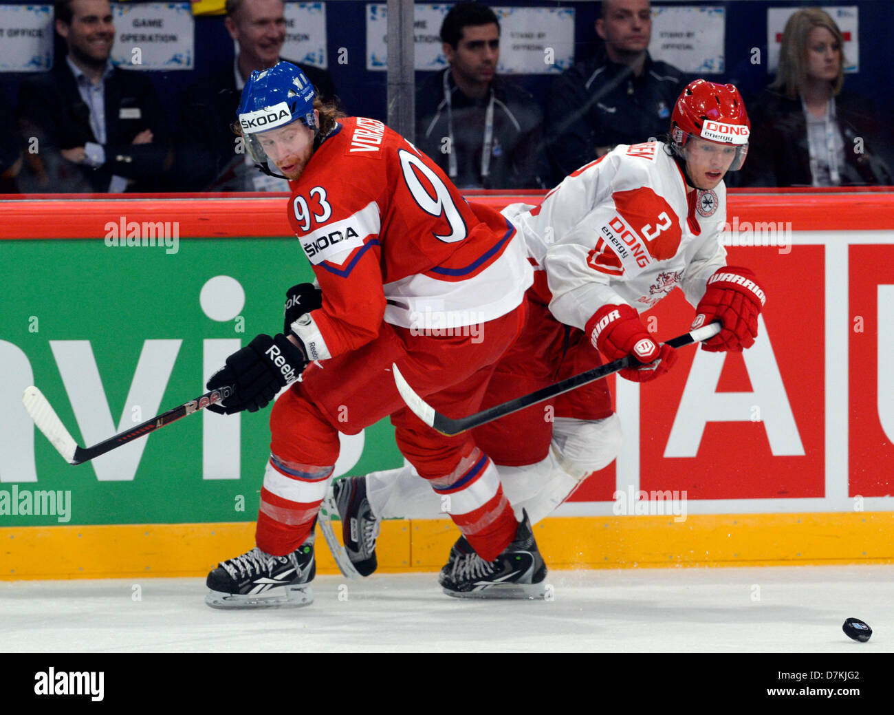 pic Czech Republic Vs Denmark Hockey alamy