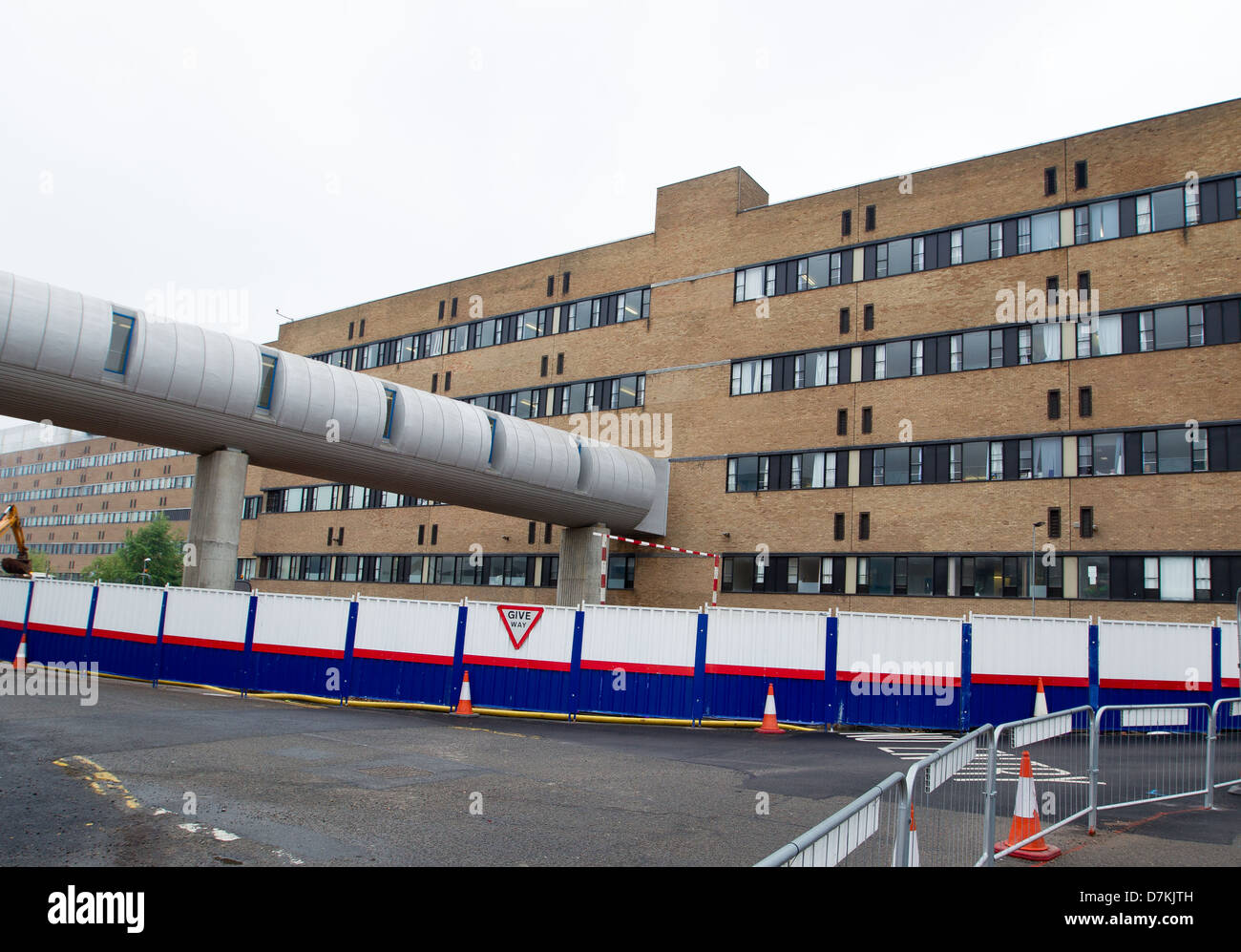 The external views of the NHS Treatment Centre, Queens Medical Centre
