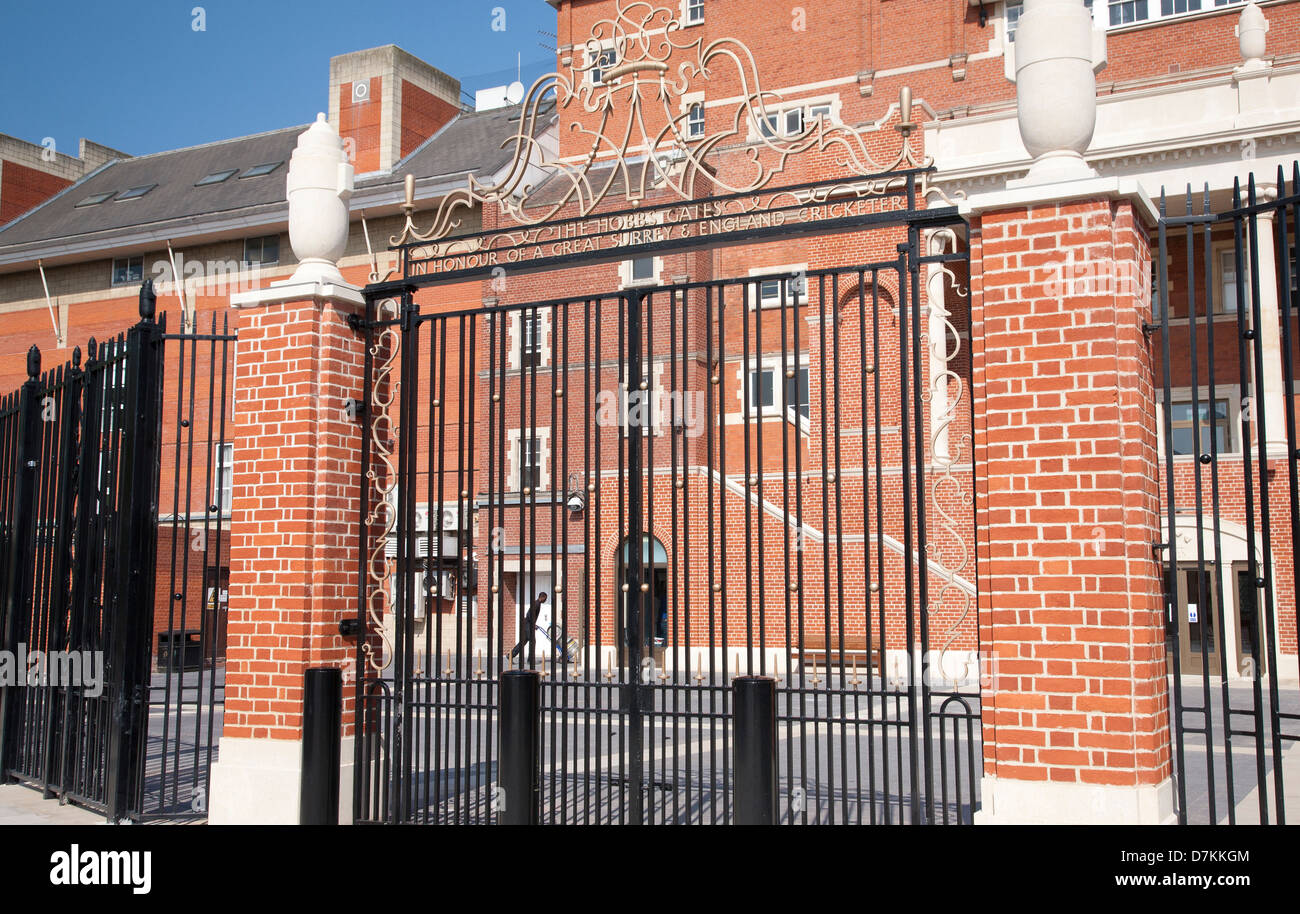 The Jack Hobb Gates at Kia Oval, Kennington, London, England, United
