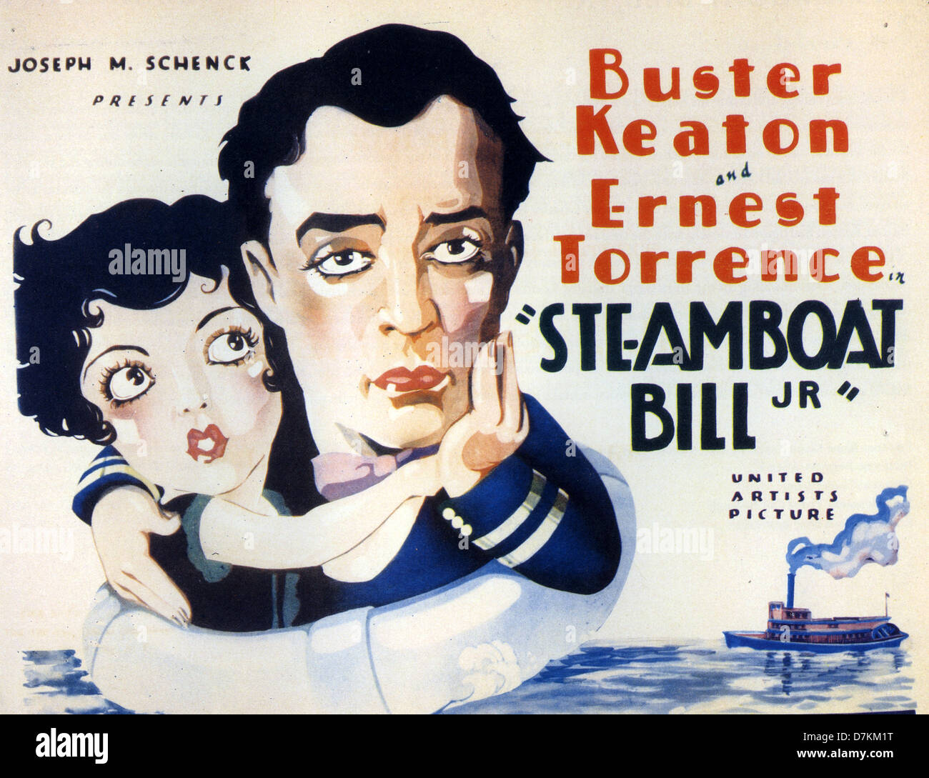 STEAMBOAT BILL JNR 1928 United Artists film with Buster Keaton and