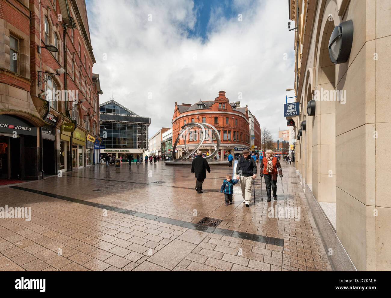Arthur Square Belfast Stock Photo Alamy
