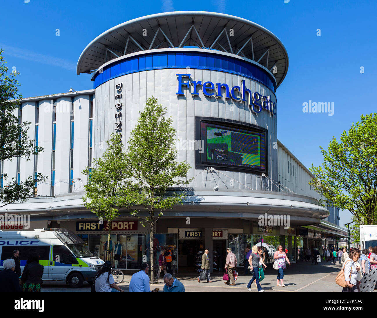 Frenchgate shopping centre in the town centre, Doncaster, South Yorkshire, England, UK Stock Photo