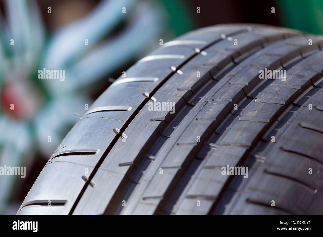 car tire closeup full frame Stock Photo Alamy
