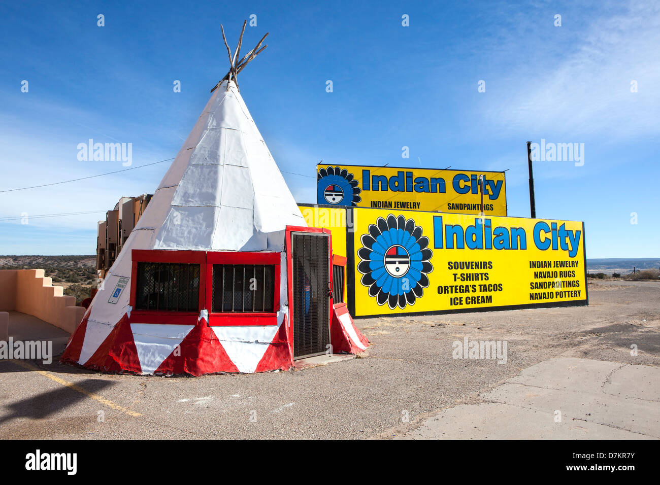 Indian City, Houck, Arizona, USA Stock Photo Alamy