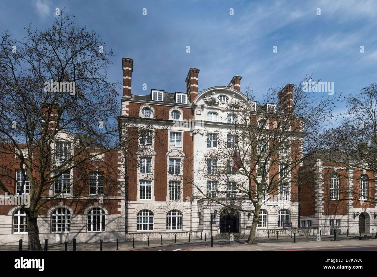 LONDON, UK - Exterior view of the Royal College of Music, Marylebone Road Stock Photo
