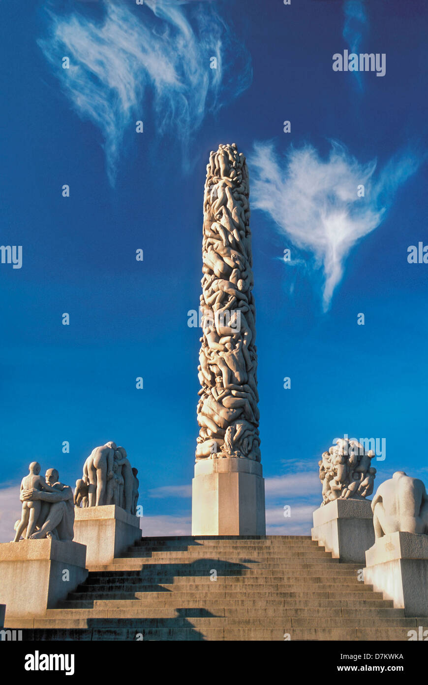 Vigeland Sculpture Park, Oslo, Norway Stock Photo Alamy