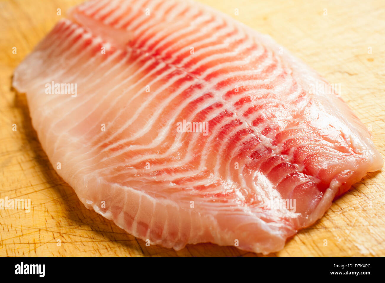 fresh raw tilapia fillets Stock Photo Alamy
