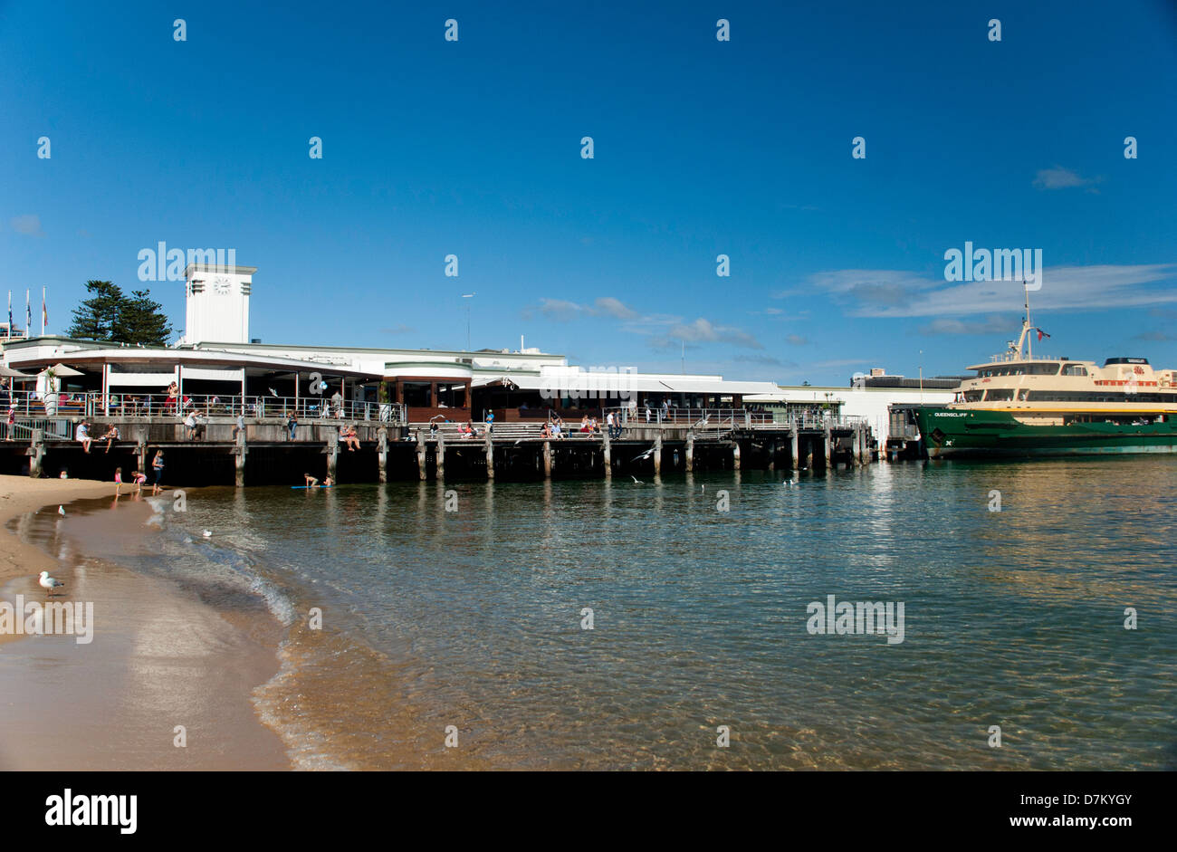 Manly Wharf And Ferry As Seen From The Harbour Beach Stock Photo Alamy manly-wharf-and-ferry-as-seen-from-the-harbour-beach-stock-photo-alamy