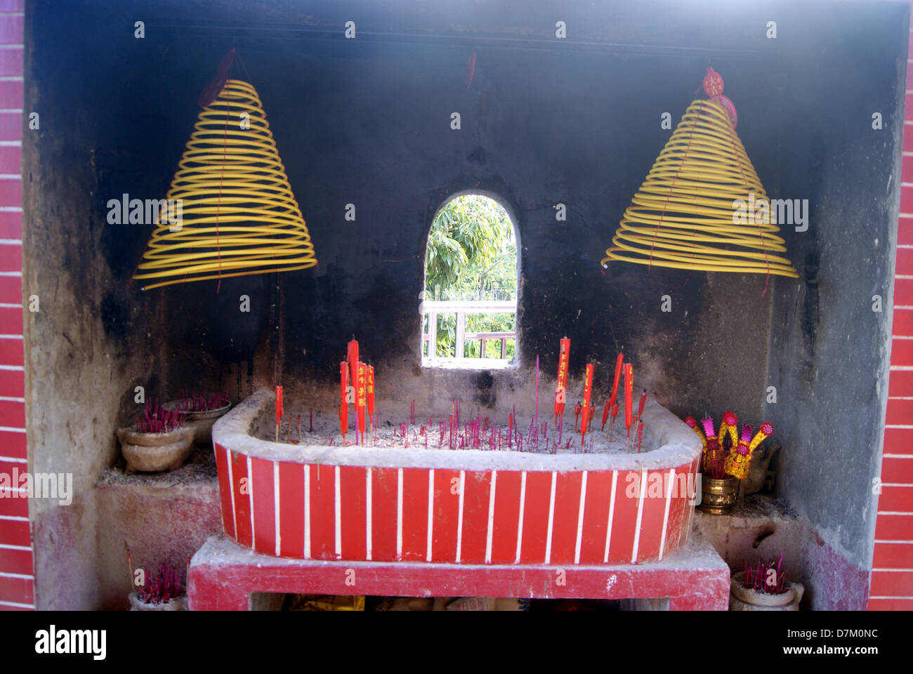 The temple incense, in China Stock Photo Alamy