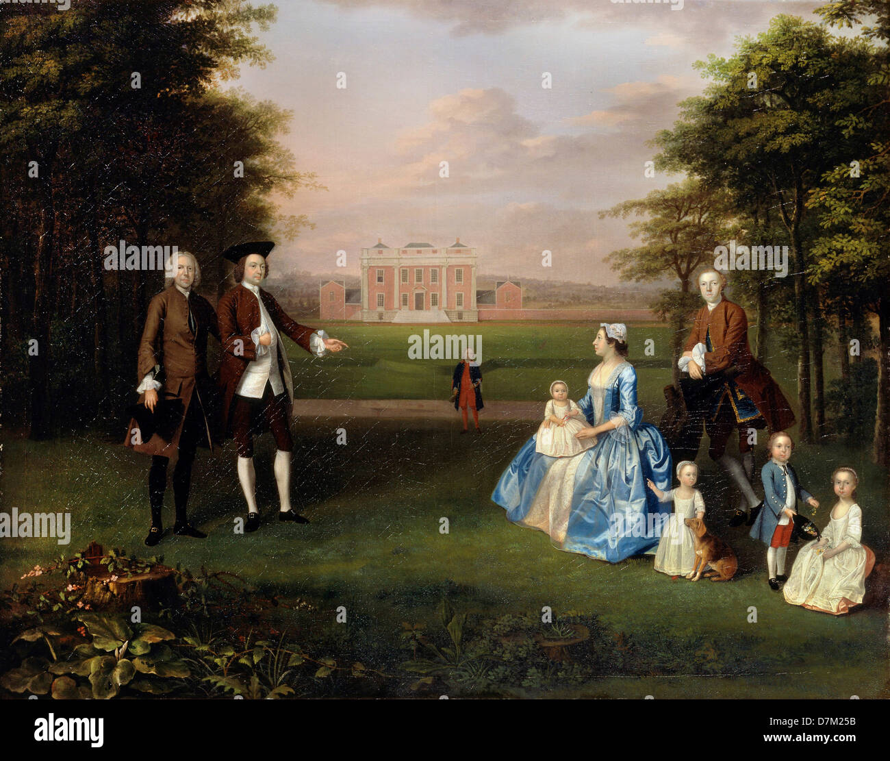 Arthur Devis, Robert Gwillym of Atherton and His Family 1745-1747 Oil ...