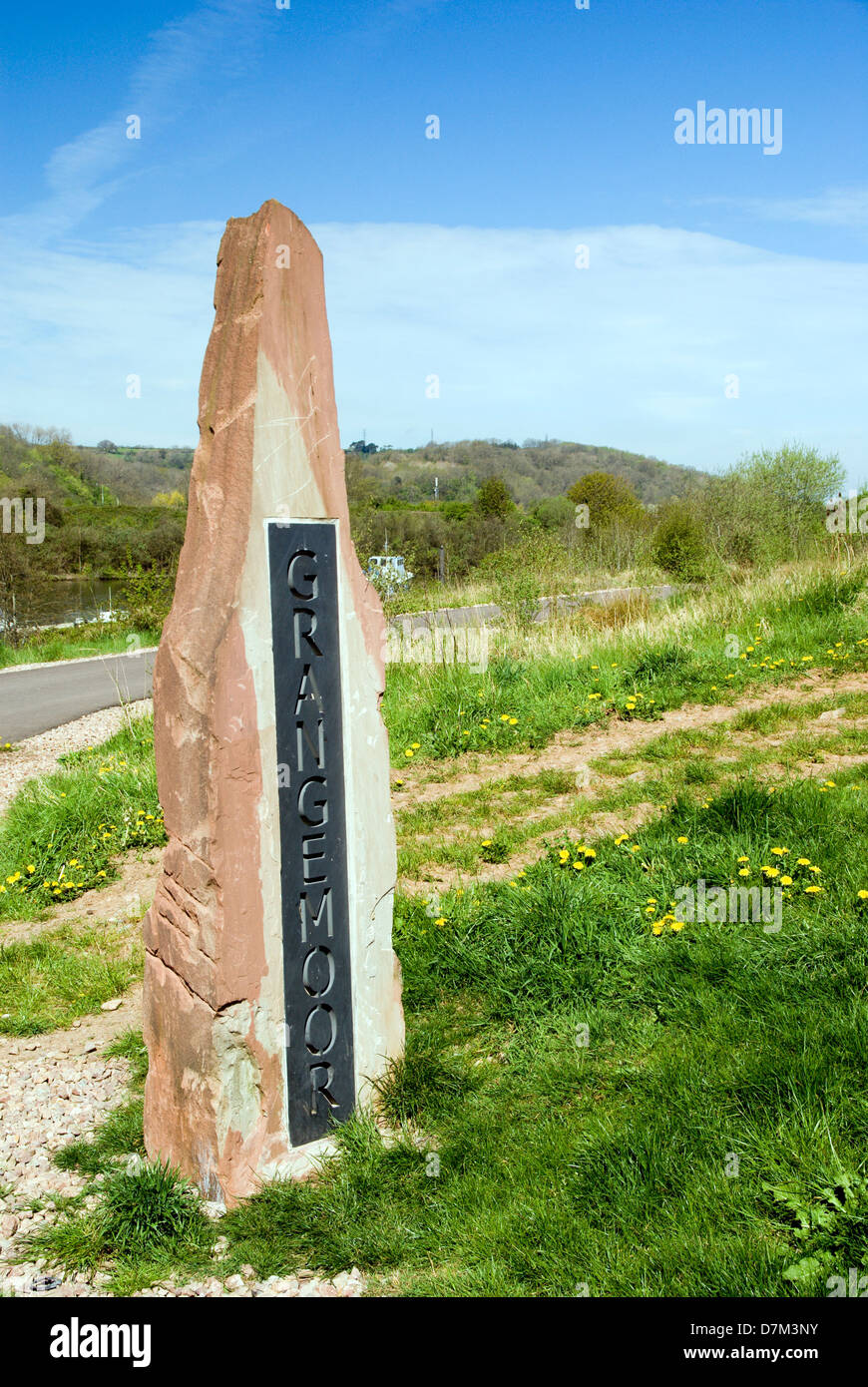 grangemoor community park, grangetown, cardiff, wales Stock Photo Alamy