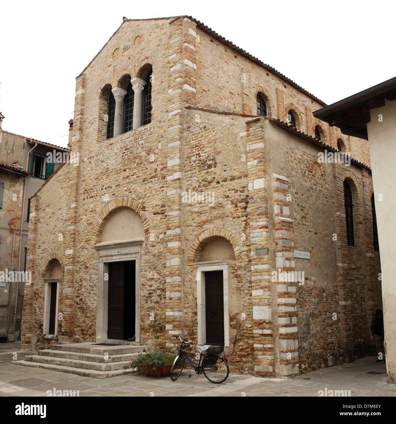 The Basilica di Santi Maria delle Grazie in Grado, Italy. Stock Photo