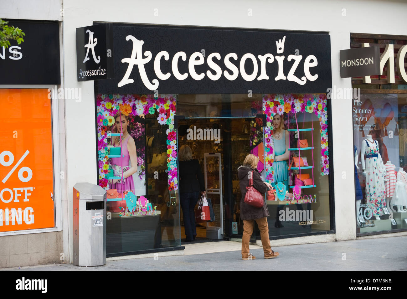 ACCESSORIZE high street shop in Exeter Devon England UK Stock Photo Alamy