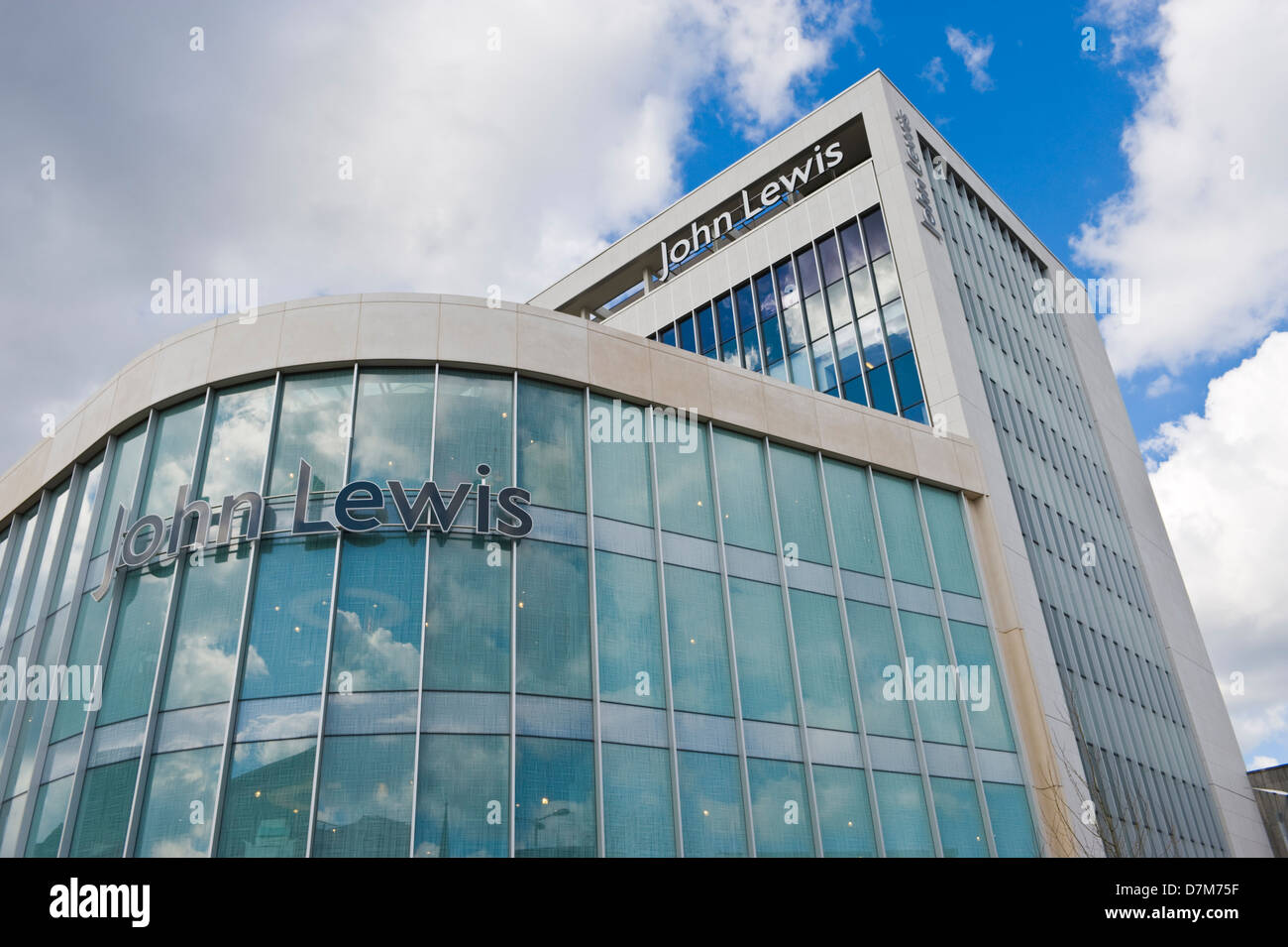 John Lewis store on high street in city centre of Exeter Devon England UK Stock Photo Alamy