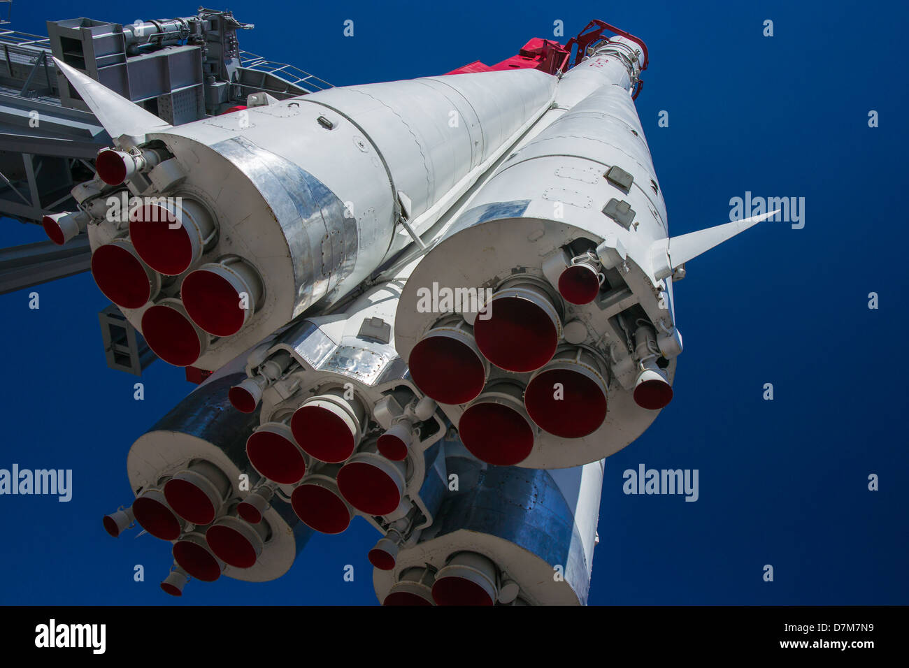 Spacecraft Vostok-1 (East-1) of Gagarin Stock Photo