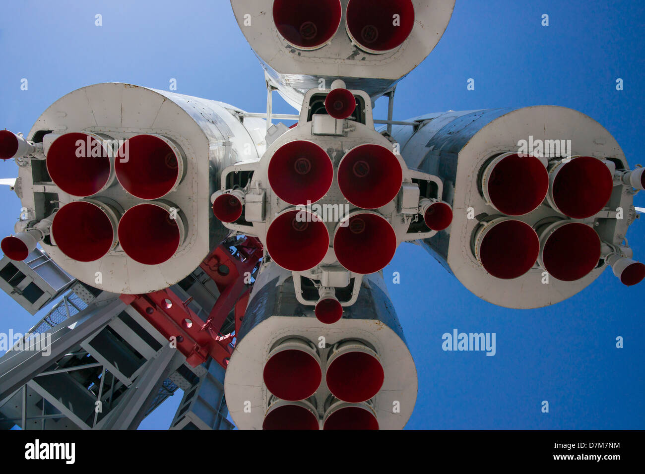 Spacecraft Vostok-1 (East-1) of Gagarin Stock Photo