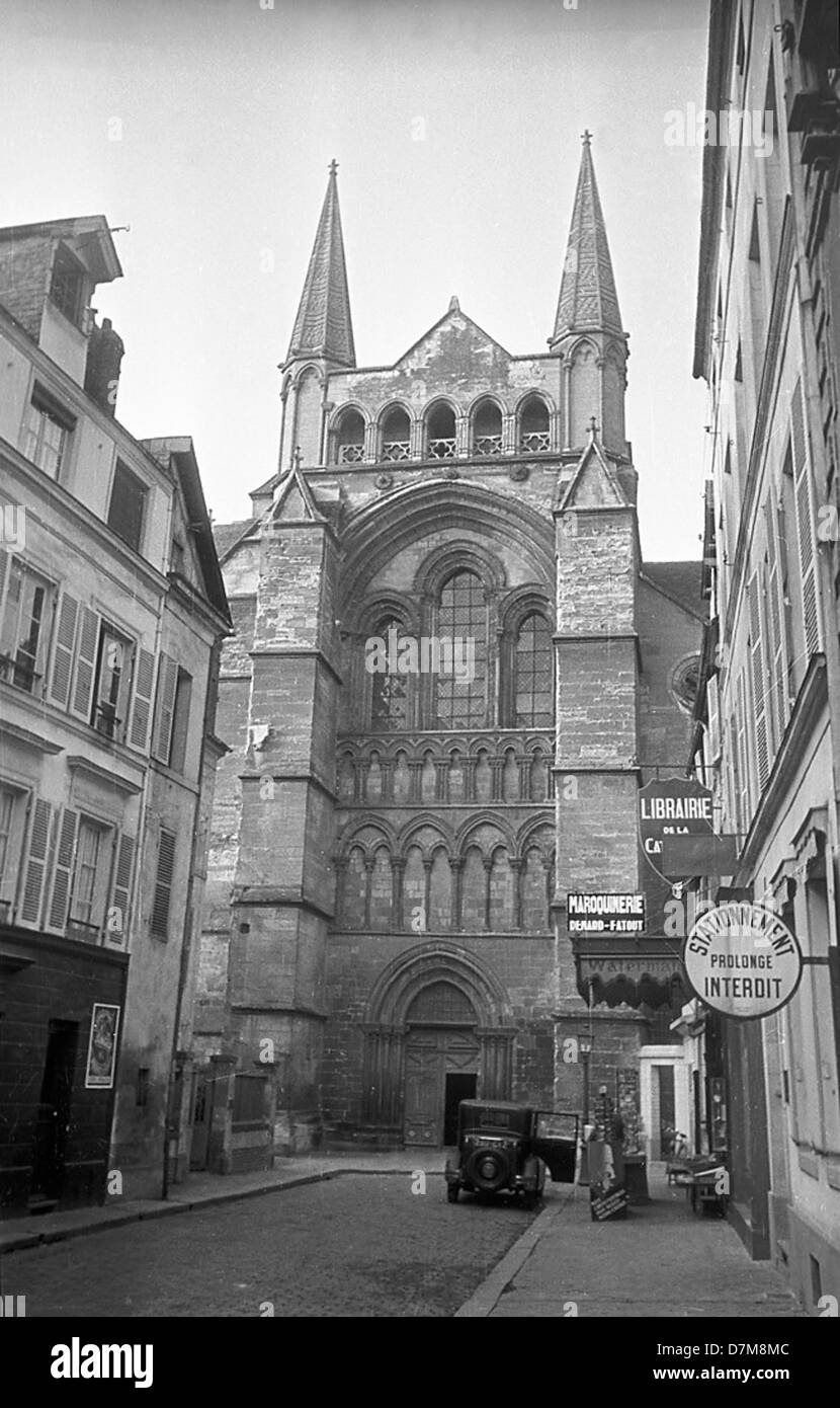 Lisieux cathedral Black and White Stock Photos & Images Alamy