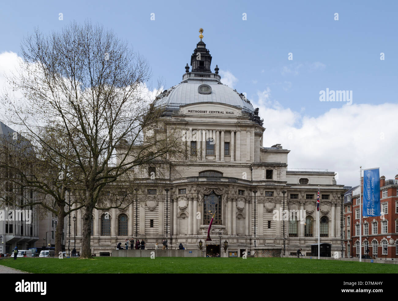 A general view of Methodist Central Hall in Westminster, London. Stock Photo