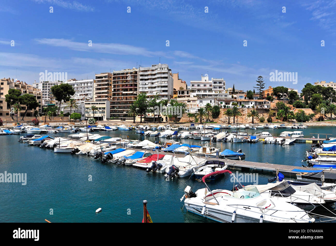 Spain, the Balearic Islands, Palma de Majorca, Palma de Mallorca Stock Photo