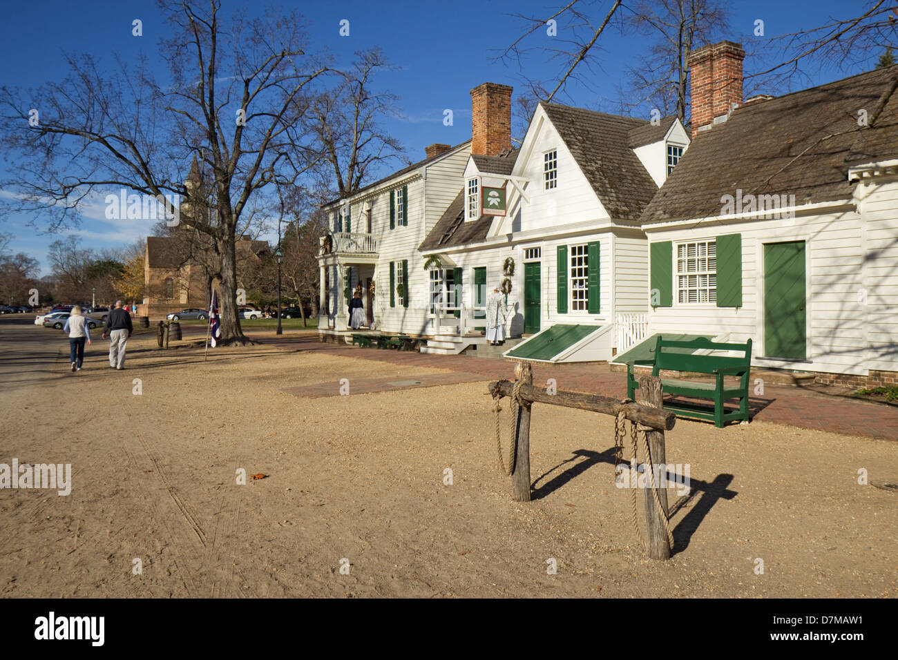 The Mary Dickinson shop on Duke of Gloucester Street in the center of