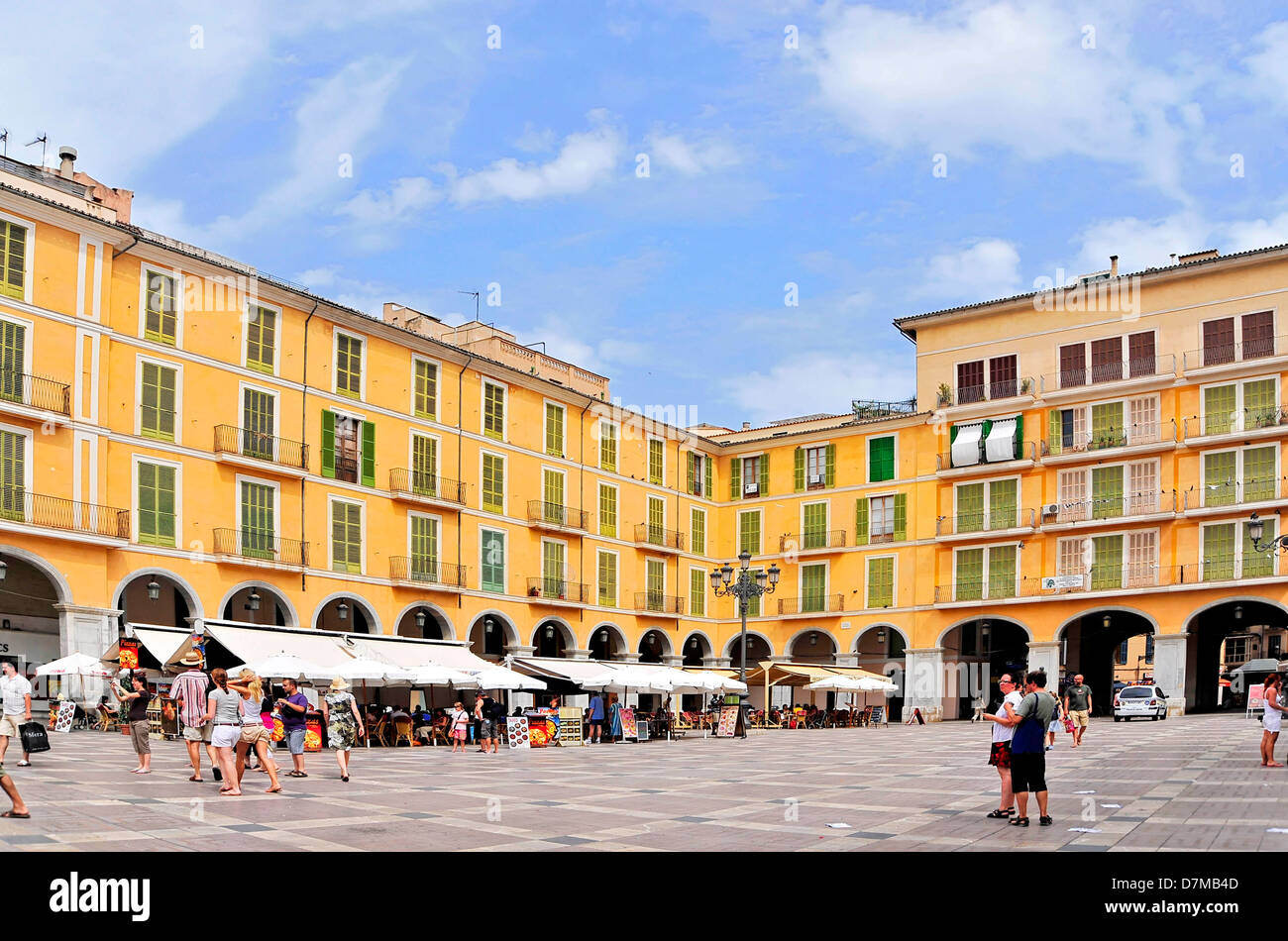 Spain, the Balearic Islands, Palma de Majorca, Palma de Mallorca, City center Stock Photo