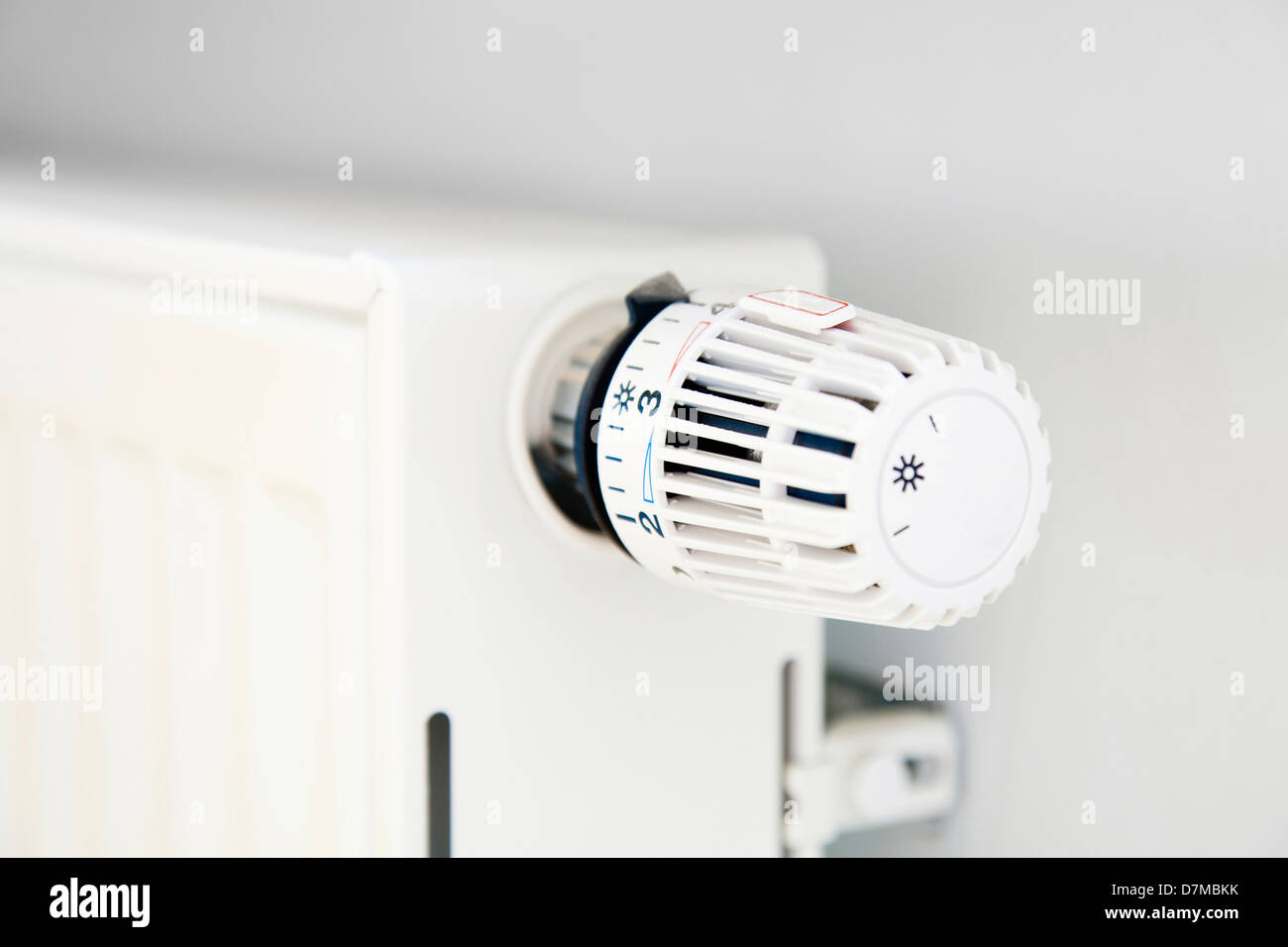 Radiator thermostat Stock Photo Alamy