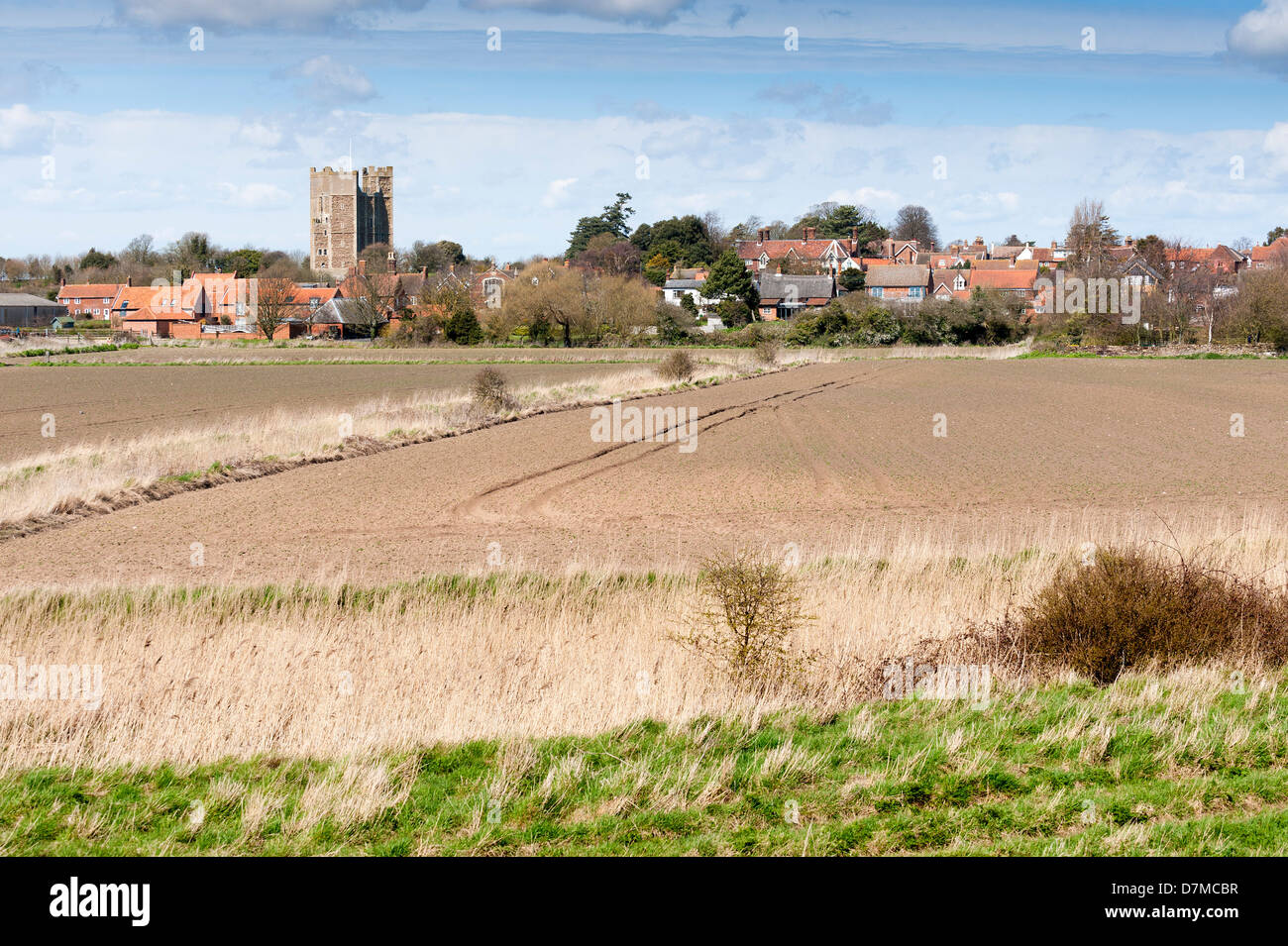 The town of Orford in Suffolk Stock Photo Alamy