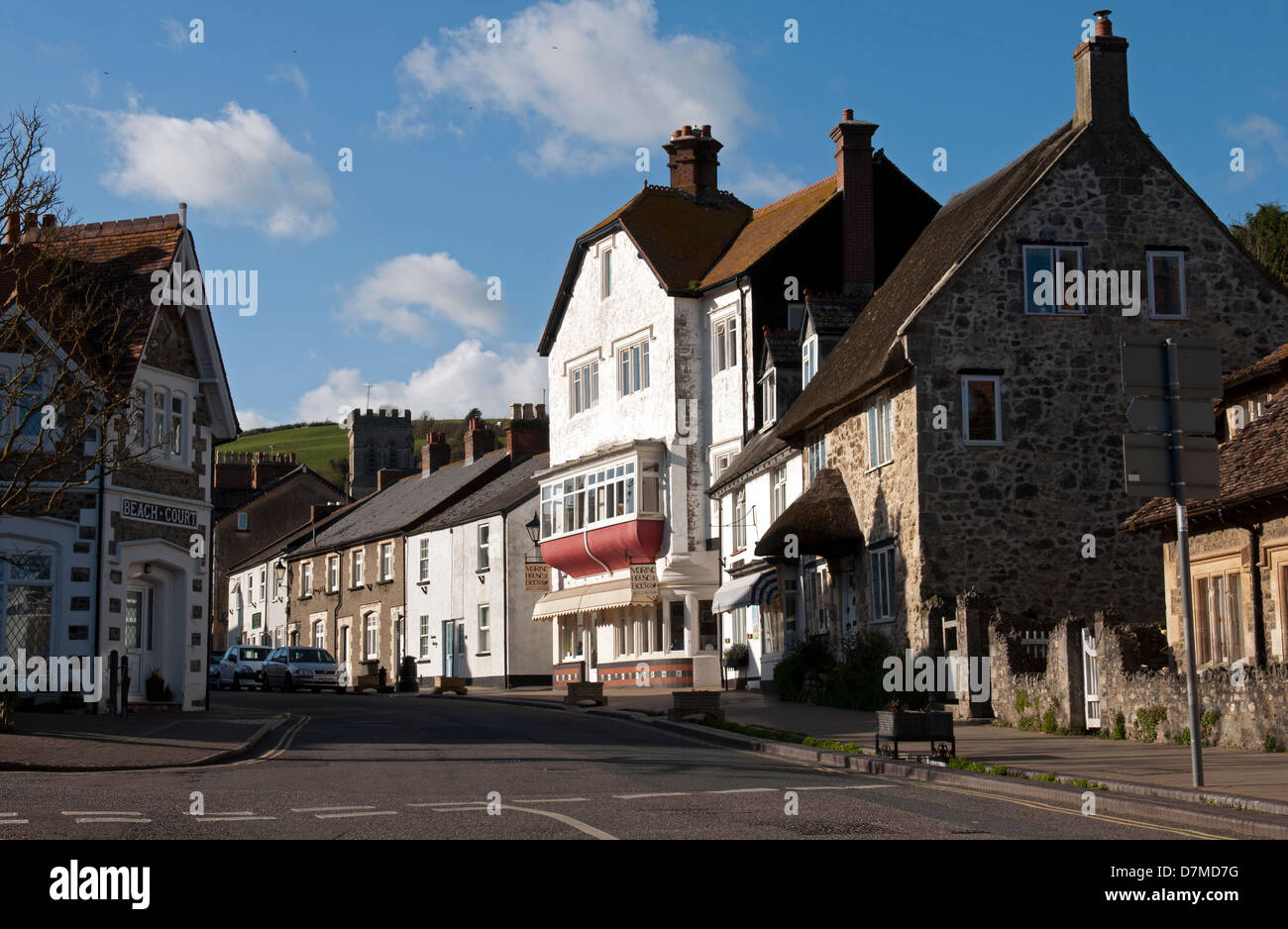 Beer village, Devon, England, UK Stock Photo