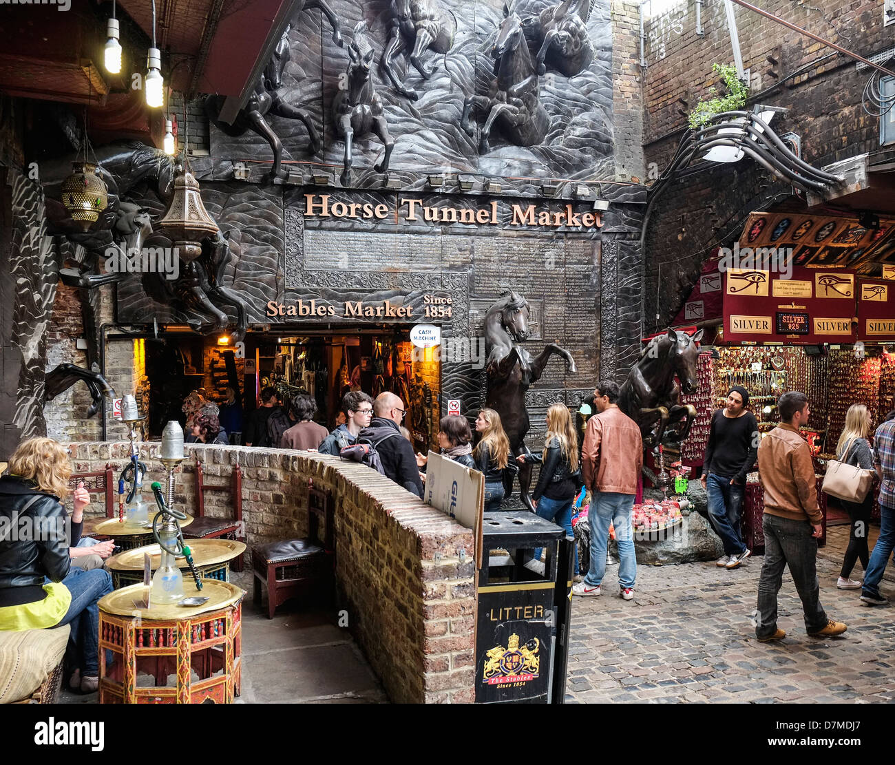 Horse Tunnel Market High Resolution Stock Photography and Images Alamy