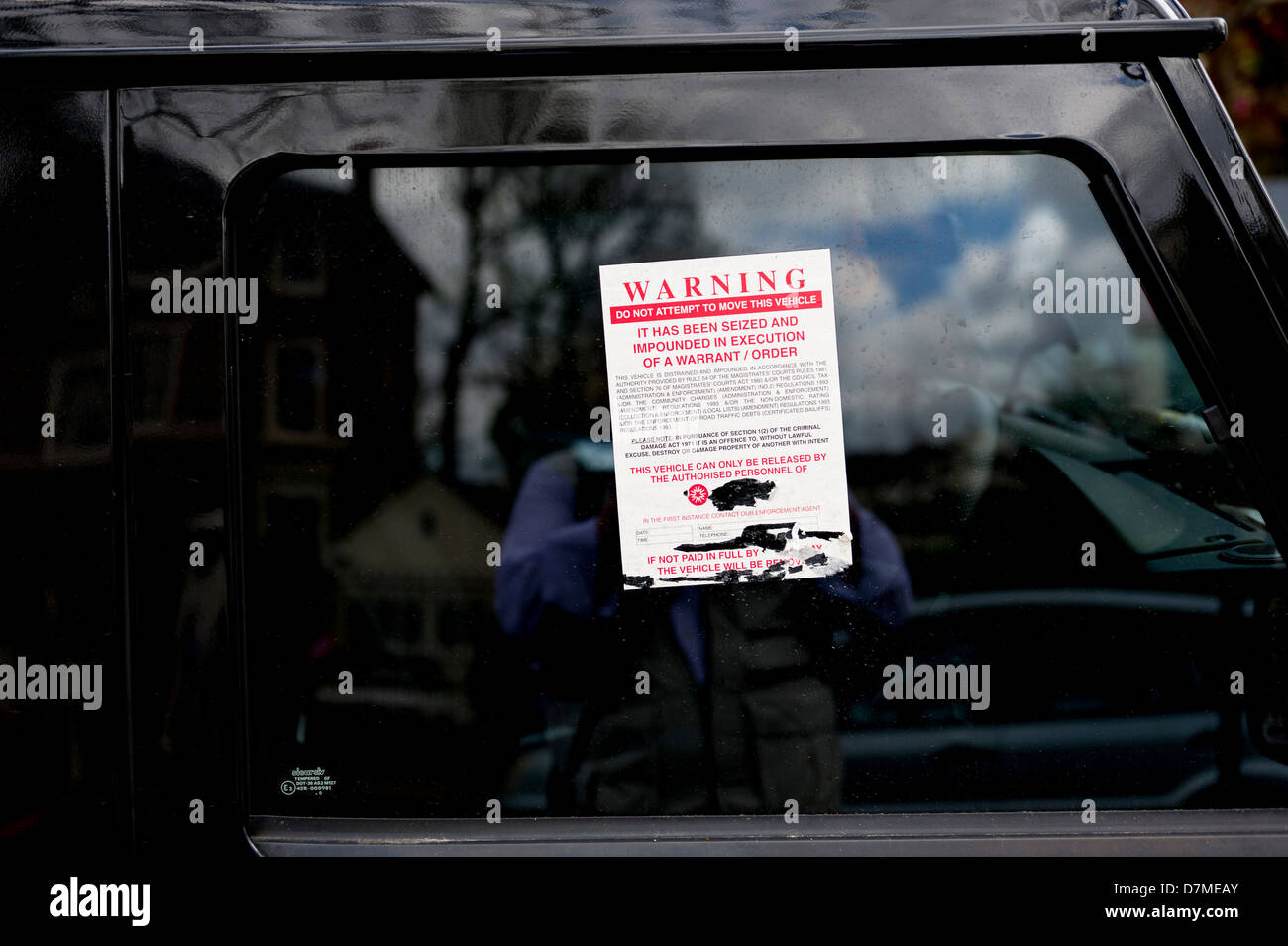 Warning this not abandoned Vehicle Car Van Bedroom Wall Window Decal Sticker