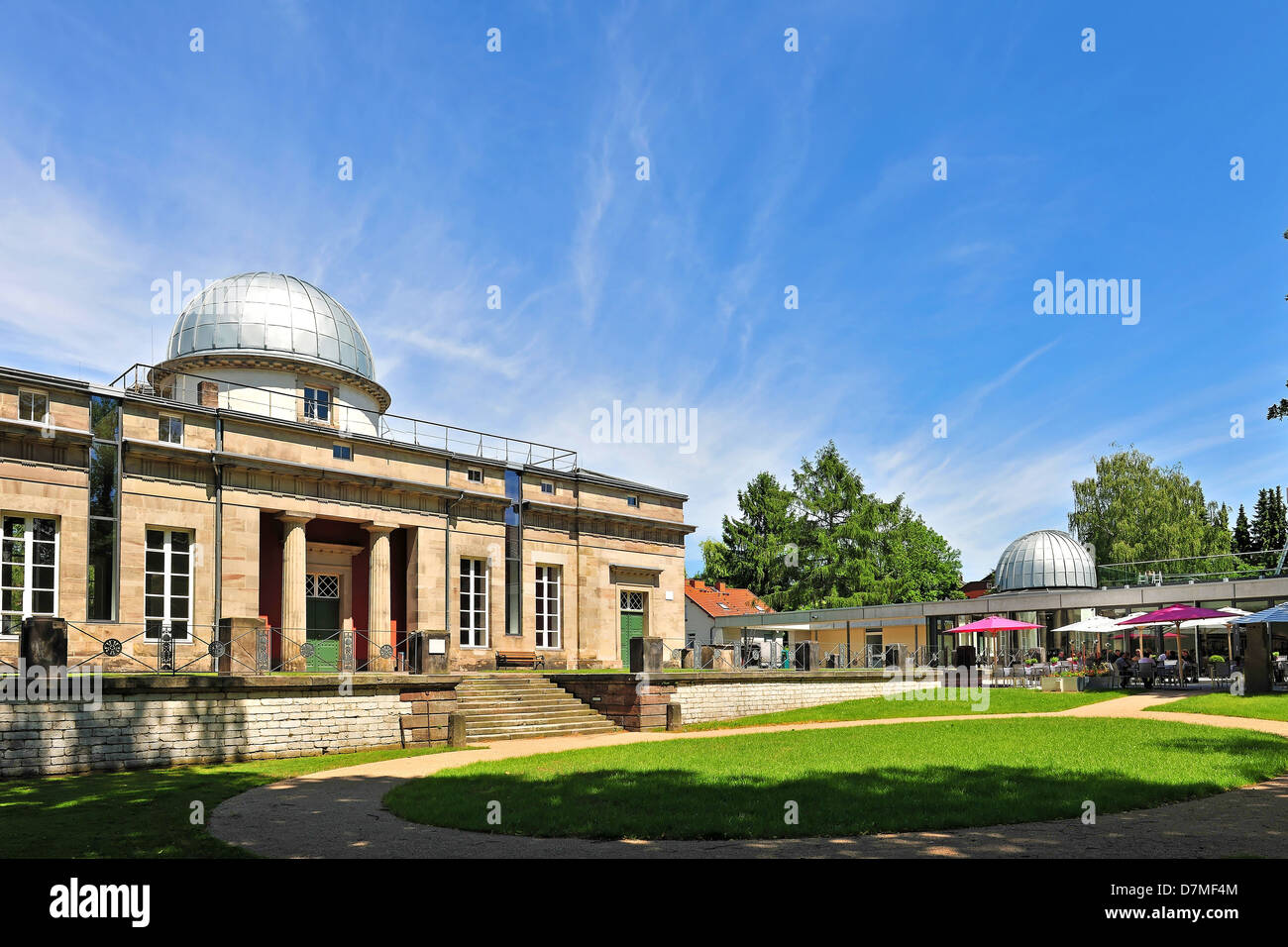 The historic university observatory in Göttingen Stock Photo